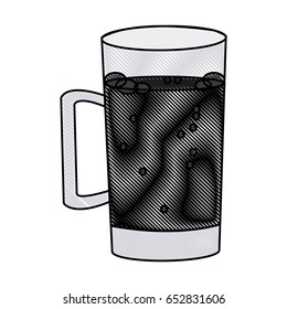 glass cup mug beer cold drink beverage icon