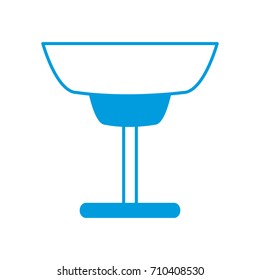Glass cup symbol