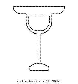 Glass cup symbol