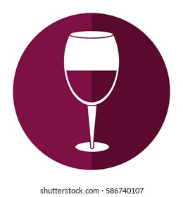 glass cup wine drink shadow