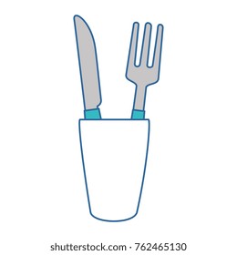glass with cutlery icon