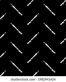 Glass Cutter Icon Seamless Pattern, Glass Cutting Tool Icon Vector Art Illustration