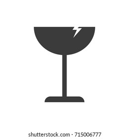 Glass delivery icon.