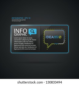 Glass display framework set. Vector illustration. Suitable for infographics. Graphic design or web design.
