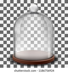 glass Dome transparent