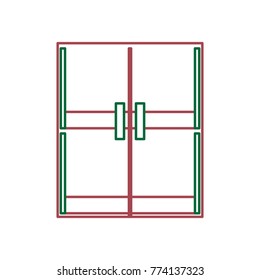 glass door icon image
