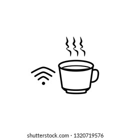 Glass drink icon design