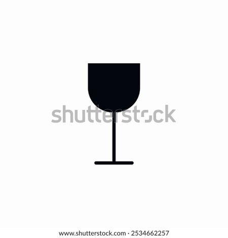 glass drink icon sign vector