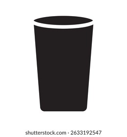 Glass drink icon. vector illustration