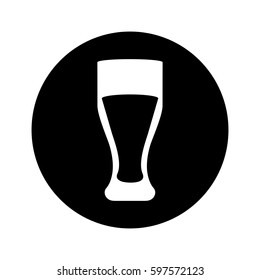 glass drink isolated icon vector illustration design