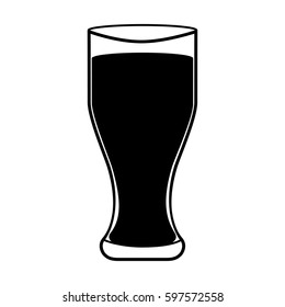 glass drink isolated icon vector illustration design