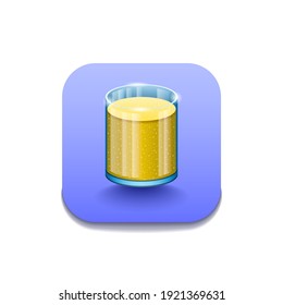 Glass Drink Logo Vector Symbol Icon Design Style