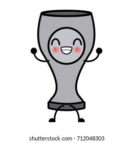glass drink soda kawaii cartoon