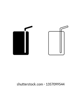 Glass for drinking icon vector