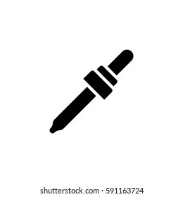 glass dropper vector icon