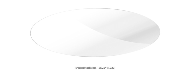 Efeito de vidro, conjunto de espelhos no fundo transparente, vitrine de vidro transparente, espelho, janela. Placa brilhante realista com brilho, png vetor.