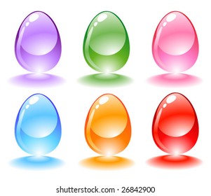 Glass eggs