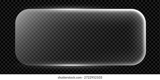 Caja de texto de marco de vidrio con luz y 3d bg para efecto líquido de neón. Icono mágico del resplandor del glitch en el fondo brillante por la pantalla del hud o la tecnología infográfica. Abstractas diseño futurista digital.
