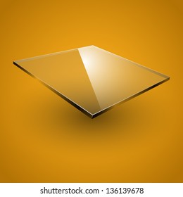 Glass framework. Vector illustration. Eps10