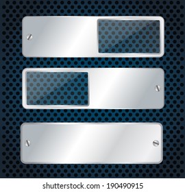Glass framework. Vector illustration. Eps10 