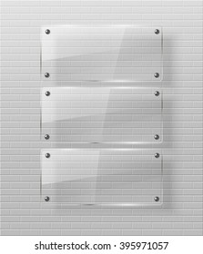 Glass framework Vector illustration. Eps10