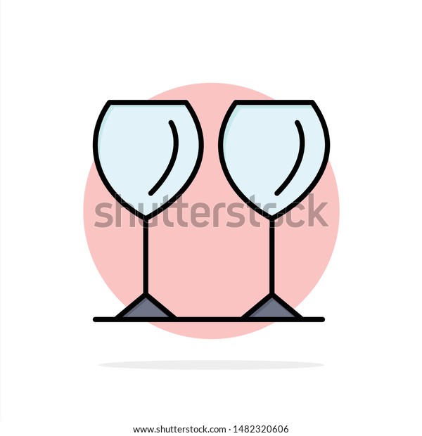 Glass, Glasses, Drink, Hotel Abstract Circle\
Background Flat color\
Icon