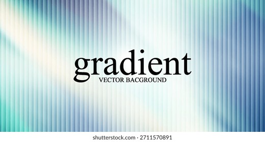 Textura de gradiente de vidrio con patrón de ondulación verde azulado y azul marino y suave distorsión de la luz. Flujo abstracto ondulado, efecto de desenfoque futurista, desplazamiento de Vertical roja. Ilustración vectorial