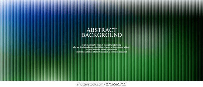 Glass gradient texture with teal and navy ripple pattern and smooth light distortion. Wavy abstract flow, futuristic blur effect, reeded vertical displacement.