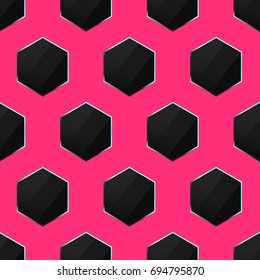 Glass Hexagon Pattern Vector
