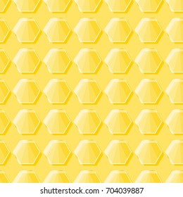 glass hexagon pattern vector
