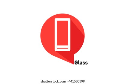 Glass icon