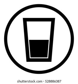 Glass Icon Stock Vector (Royalty Free) 528886387 | Shutterstock