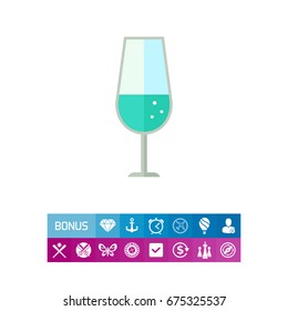 Glass icon
