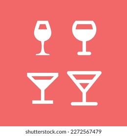 glass icon collection vector art