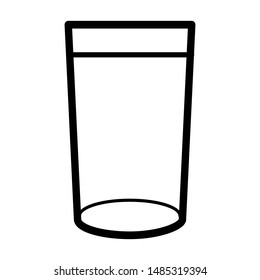 glass icon design vector template