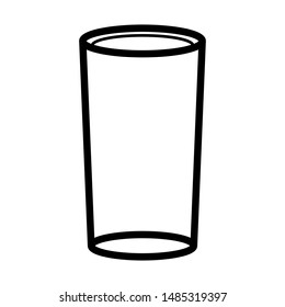 glass icon design vector template