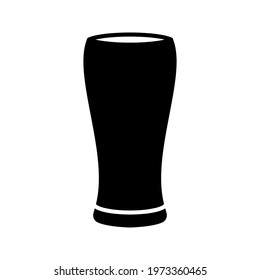 Glass icon. glass Drink symbol. vector illustration