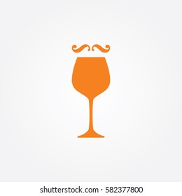 glass icon element logo