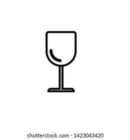 glass icon; empty glass icon