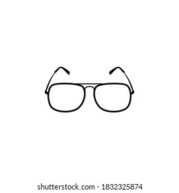Glass icon. flat illustration, vector art stylish, with white background.