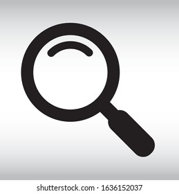 glass icon illustration inspect vector