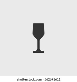 Glass icon illustration isolated vector sign symbol