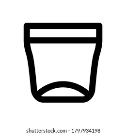 glass icon or logo isolated sign symbol vector illustration - high quality black style vector icons
