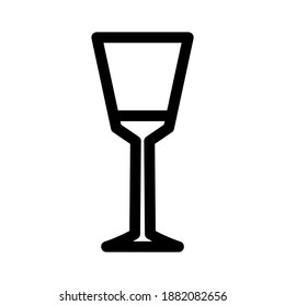 glass icon or logo isolated sign symbol vector illustration - high quality black style vector icons
