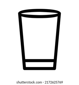 icono de vidrio o logotipo símbolo de signo aislado ilustración vectorial de alta calidad estilo negro iconos vectoriales
