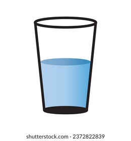 plantilla de diseño de vectores de icono de vidrio