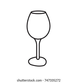 glass icon outline
