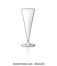 Glass Icon Set 61c03. Summer Drink / Cocktail Glass.