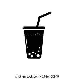 Glass icon set on white background