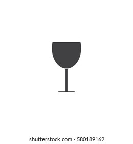 glass icon. sign design